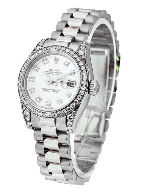 white gold womens rolex|Rolex 179159.